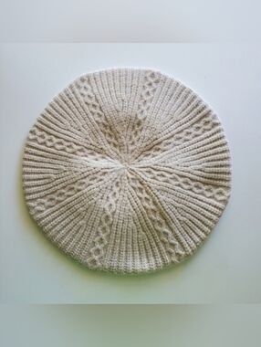 Cream Beret